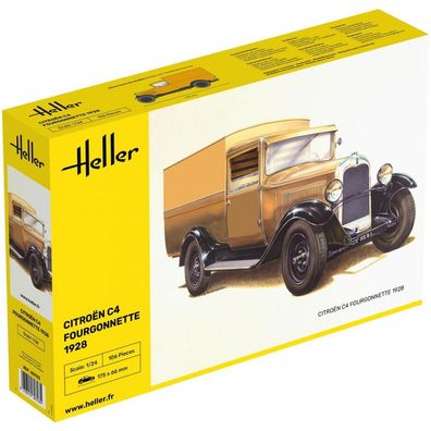 Heller - Citroen C4 Fourgonnette 1928 - 1:24 - 106 Teile