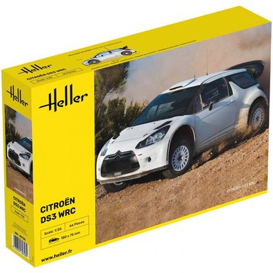 Heller - Citroen DS3 WRC - 1:24 - 66 Teile