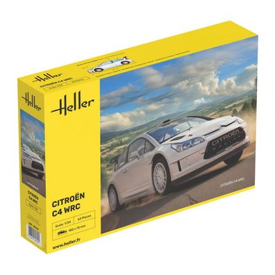 Heller - Citroen C4 WRC - 1:24 - 63 Teile