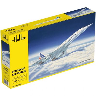Heller - Concorde Air France - 1:125 - 85 Teile