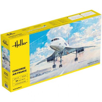 Heller - Concorde Air France - 1:72 - 151 Teile