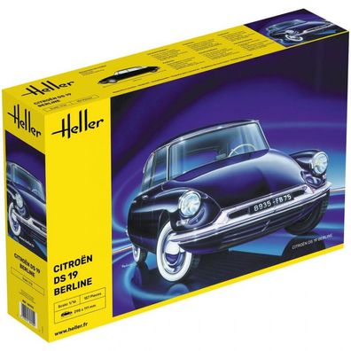 Heller - Citroen DS 19 Berline - 1:16 - 157 Teile