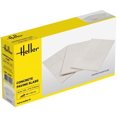 Heller - Concrete Paving Slabs - 1:43 bis 1:72
