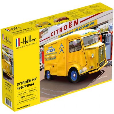 Heller - Citroen HY 1957/1964 - 1:24 - 138 Teile