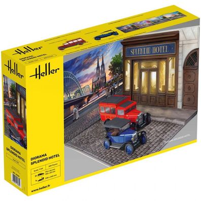 Heller - Diorama Splendid Hotel - 1:24 - 209 Teile