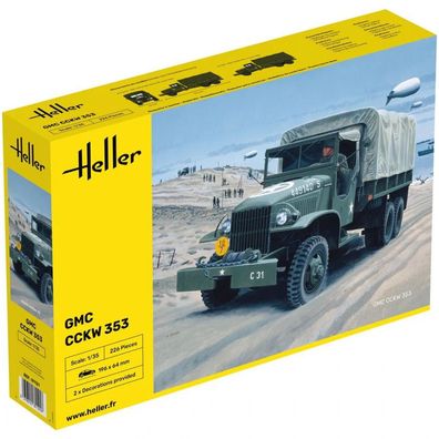 Heller - GMC CCKW 353 - 1:35 - 226 Teile