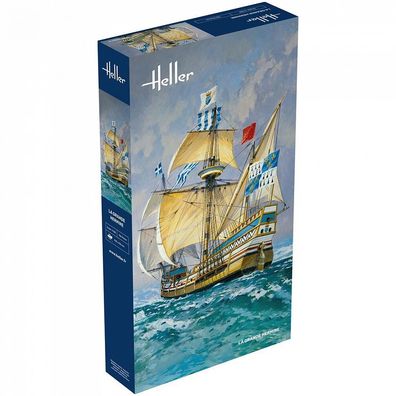 Heller - La Grande Hermine - 1:150 - 126 Teile