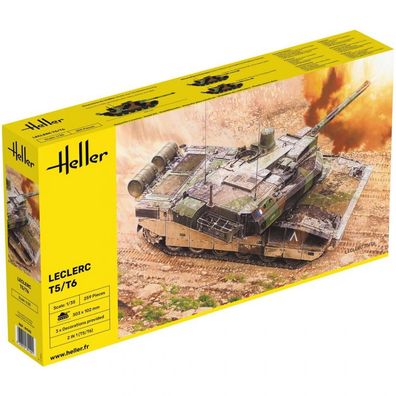 Heller - Leclerc T5/T6 - 1:35 - 259 Teile