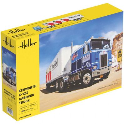 Heller - Kenworth K-123 Cabover Truck - 1:43 - 228 Teile