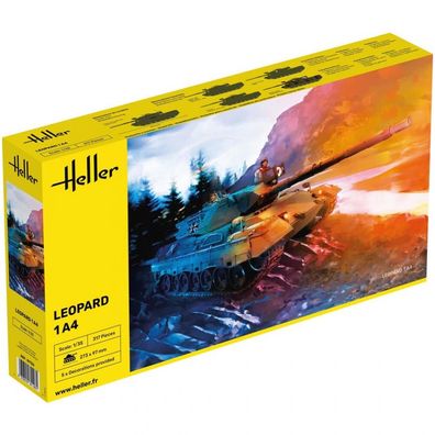 Heller - Leopard 1A4 - 1:35 - 317 Teile
