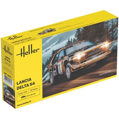Heller - Lancia Delta S4 - 1:43 - 28 Teile