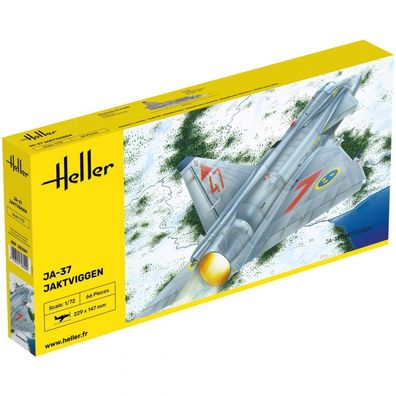 Heller - JA-37 Jaktviggen - 1:72 - 66 Teile