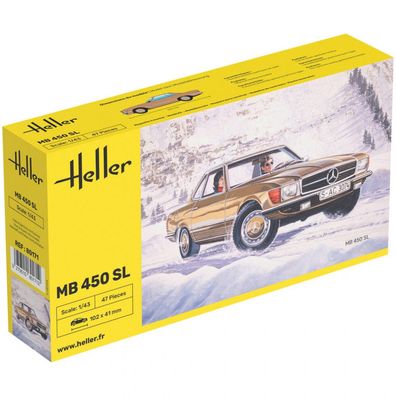 Heller - MB 450 SL - 1:43 - 47 Teile