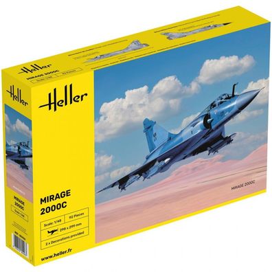 Heller - Mirage 2000 C - 1:48 - 92 Teile