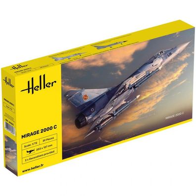 Heller - Mirage 2000 C - 1:72 - 39 Teile