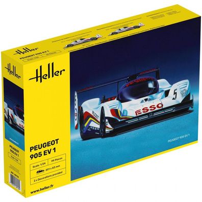Heller - Peugeot 905 EV 1 - 1:24 - 99 Teile