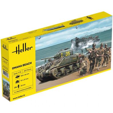 Heller - Omaha Beach - 1:72 - 267 Teile