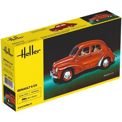 Heller - Renault 4 CV - 1:43 - 40 Teile