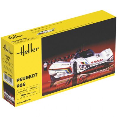 Heller - Peugeot 905 - 1:43 - 24 Teile