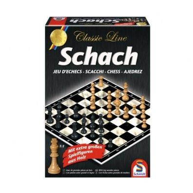 Classic Line - Schach mit extra großen Spielfiguren