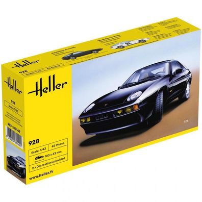 Heller - Porsche 928 - 1:43 - 45 Teile