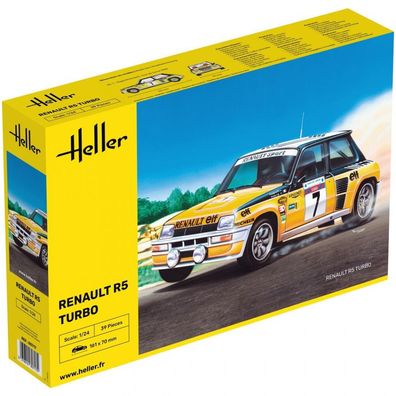 Heller - Renault R5 Turbo - 1:24 - 39 Teile