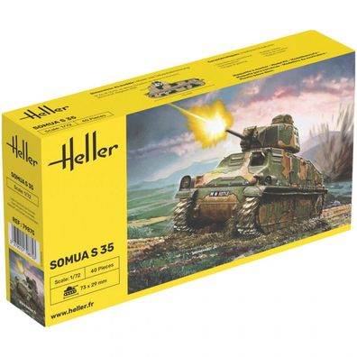 Heller - Somua S35 - 1:72 - 40 Teile