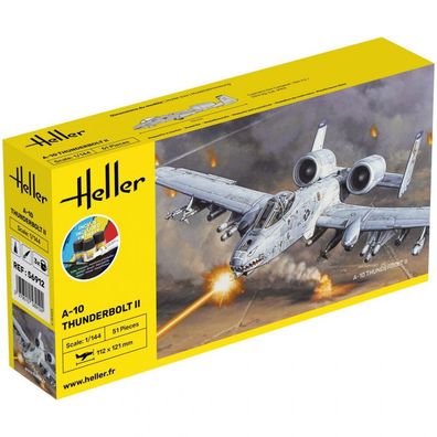 Heller - Starter KIT A-10 Thunderbolt II - 1:144 - 51 Teile