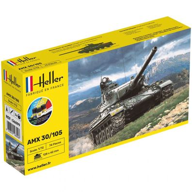 Heller - Starter KIT AMX 30/105 - 1:72 - 74 Teile
