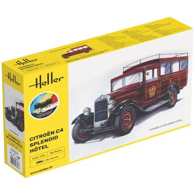 Heller - Starter Kit Citroen C4 Splendid Hotel - 1:24 - 109 Teile