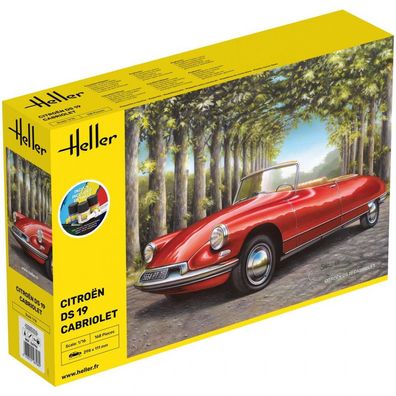 Heller - Starter Kit Citroën DS 19 Cabriolet - 1:16 - 168 Teile