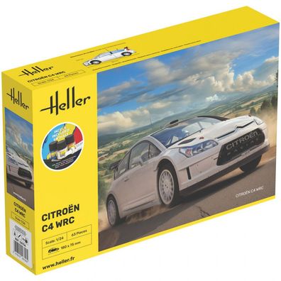Heller - Starter Kit Citroën C4 WRC - 1:24 - 63 Teile