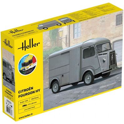 Heller - Starter Kit Citroën Fourgon HY - 1:24 - 138 Teile