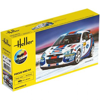 Heller - Starter Kit Focus WRC01 - 1:43 - 28 Teile