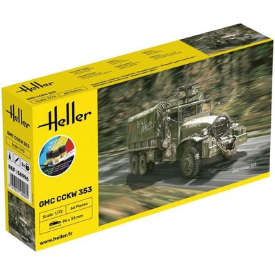 Heller - Starter KIT GMC CCKW 353 - 1:72 - 66 Teile