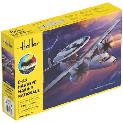 Heller - Starter Kit E-2C Hawkeye Marine Nationale - 1:72 - 199 Teile