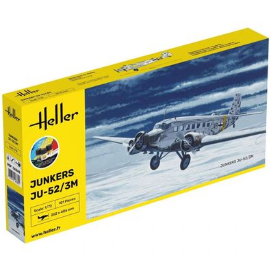 Heller - Starter KIT Ju-52/3m - 1:72 - 101 Teile