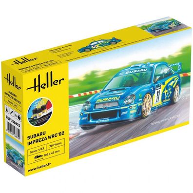 Heller - Starter Kit Impreza WRC02 - 1:43 - 28 Teile