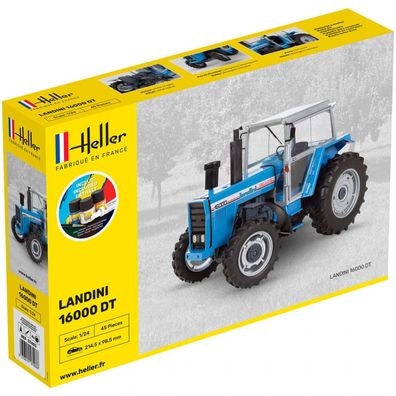 Heller - Starter Kit Landini 16000 DT - 1:24 - 45 Teile