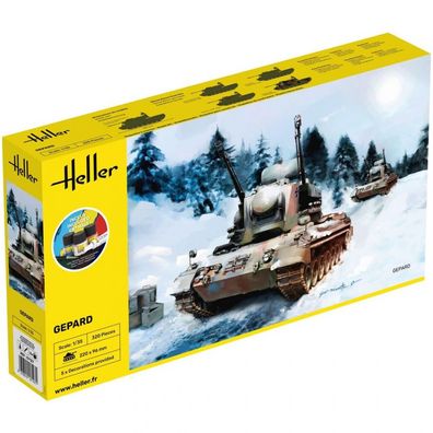 Heller - Starter Kit Gepard - 1:35 - 320 Teile