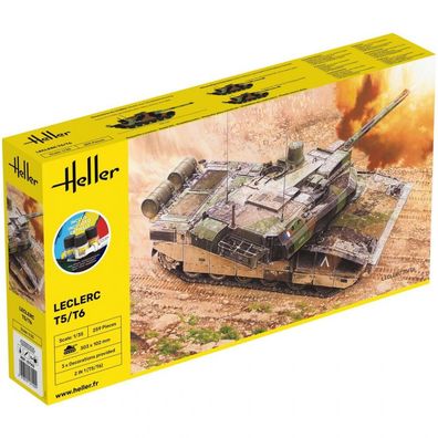 Heller - Starter Kit Leclerc T5/T6 - 1:35 - 259 Teile