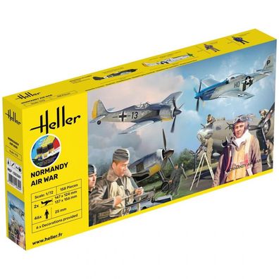 Heller - Starter Kit Normandy Air War - 1:72 - 158 Teile