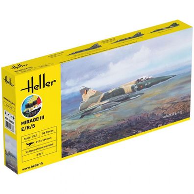 Heller - Starter Kit Mirage III E - 1:72 - 54 Teile