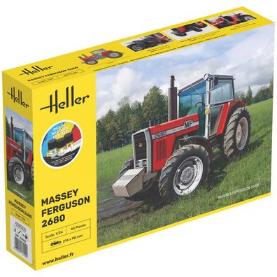 Heller - Starter Kit Massey Ferguson 2680 - 1:24 - 45 Teile