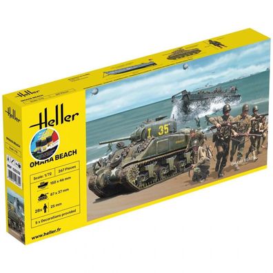 Heller - Starter KIT Omaha Beach - 1:72 - 282 Teile