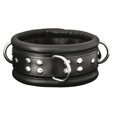 XX-DREAMSTOYS Leder-Halsfessel breit schwarz