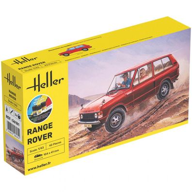 Heller - Starter KIT Range Rover - 1:43 - 42 Teile