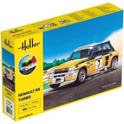 Heller - Starter Kit Renault R5 Turbo - 1:24 - 51 Teile
