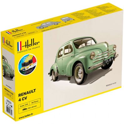Heller - Starter Kit Renault 4 CV - 1:24 - 86 Teile