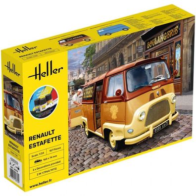 Heller - Starter KIT Renault Estafette - 1:24 - 157 Teile